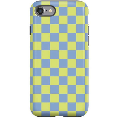 Neon Checkered iPhone SE (2nd & 3rd Gen) Pro Case