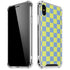 Neon Checkered iPhone XS Max Clear Case