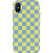 Neon Checkered iPhone XS Pro Case