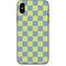 Neon Checkered iPhone XS Skin