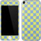 Neon Checkered Apple iPod Skin