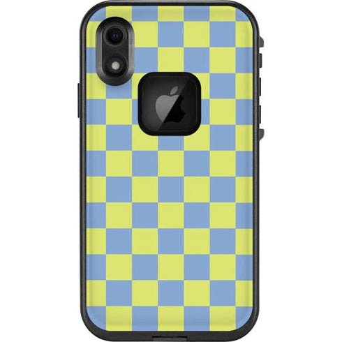 Neon Checkered LifeProof Fre iPhone Skin