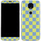 Neon Checkered Moto E5 Plus Skin