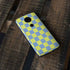 Neon Checkered Moto E5 Plus Skin