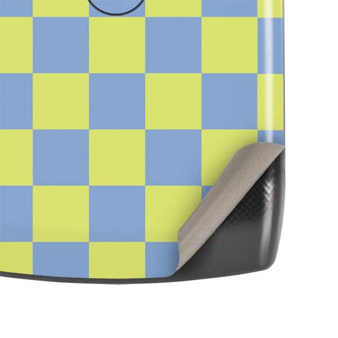 Neon Checkered Motorola RAZR Skin