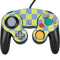 Neon Checkered Nintendo GameCube Controller Skin