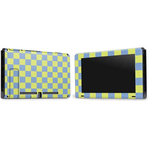 Neon Checkered Nintendo Switch Bundle Skin
