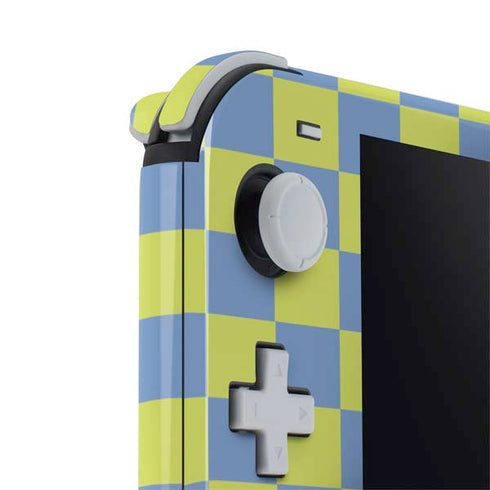 Neon Checkered Nintendo Switch Lite Skin