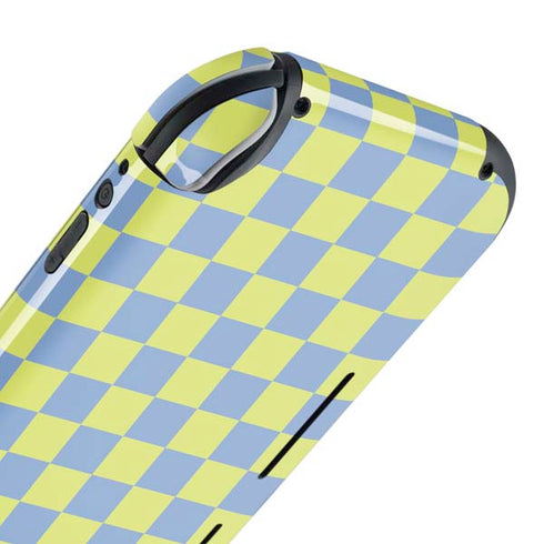 Neon Checkered Nintendo Switch Lite Skin