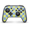 Neon Checkered Nintendo Switch Pro Controller Skin