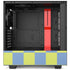 Neon Checkered NZXT H510 Compact ATX Mid-Tower Case Skin