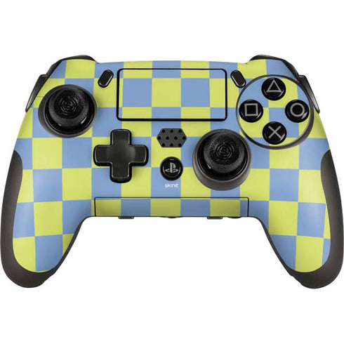 Neon Checkered PlayStation Scuf Vantage 2 Controller Skin