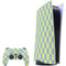 Neon Checkered PS5 Digital Edition Bundle Skin