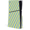 Neon Checkered PS5 Slim Disk Console Skin