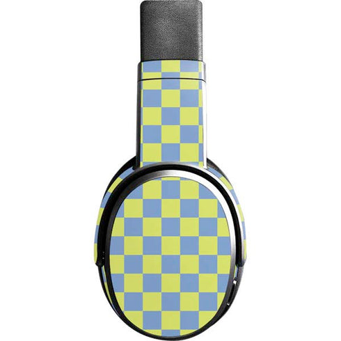 Neon Checkered Skullcandy Crusher Wireless Skin