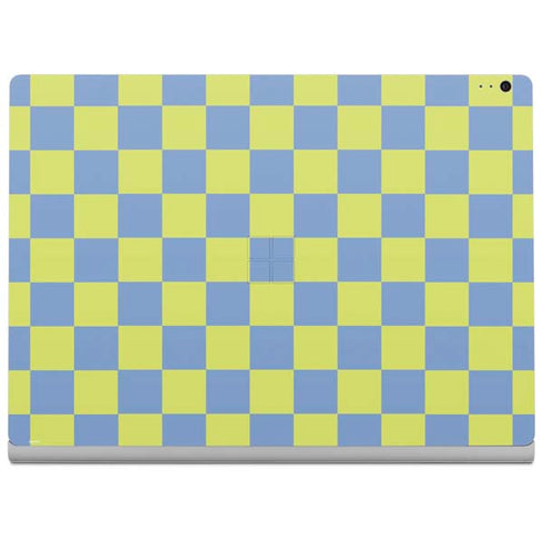Neon Checkered Surface Book 2 13.5in Skin