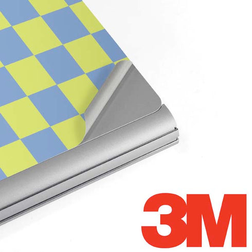 Neon Checkered Surface Book 2 13.5in Skin