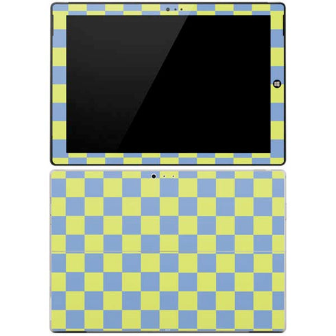 Neon Checkered Surface Pro 3 Skin