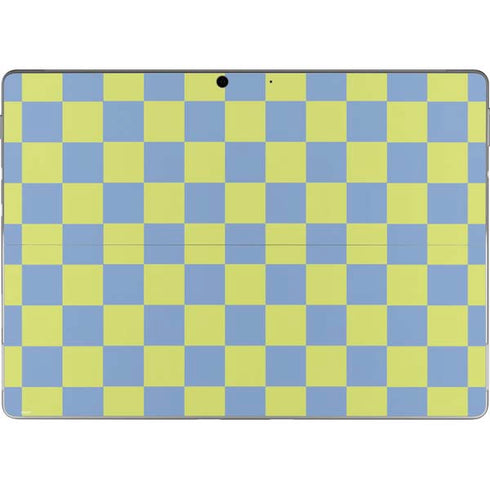 Neon Checkered Surface Pro 9 Skin