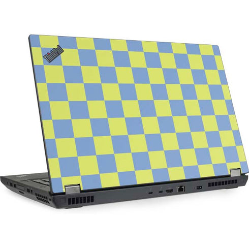 Neon Checkered Lenovo ThinkPad Skin