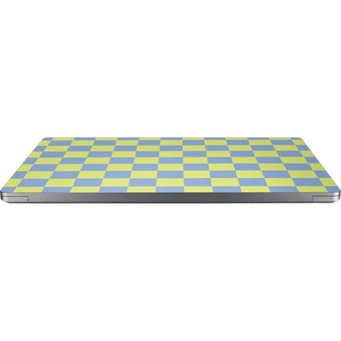 Neon Checkered Universal Laptop 12in (9.8 x 6.8in) Skin
