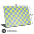 Neon Checkered Universal Laptop 16in (13 x 9.4in) Skin