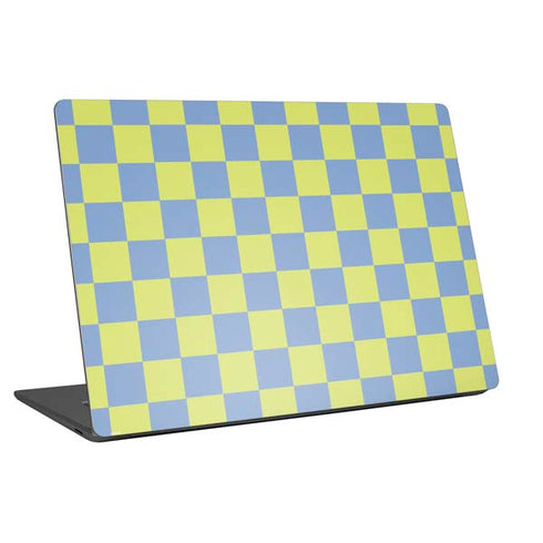 Neon Checkered Universal Laptop 17in (13.8 x 10in) Skin