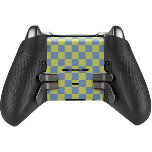 Neon Checkered Xbox Elite Wireless Controller Series 2 Skin