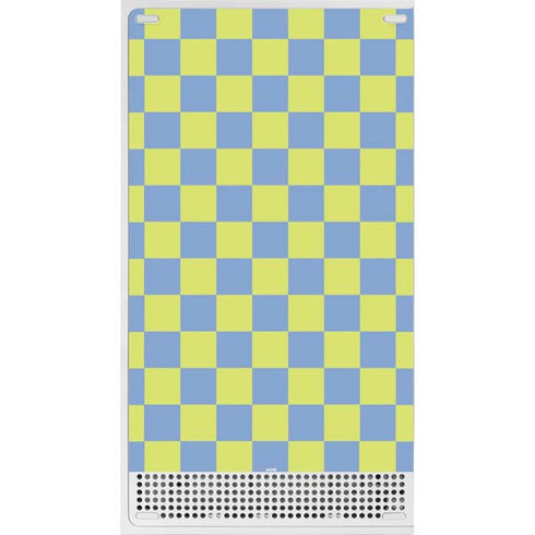 Neon Checkered Xbox Series S Bundle Skin