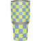Neon Checkered Yeti 30oz Rambler Tumbler Skin