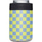 Neon Checkered Yeti Colster Can Insulator Skin