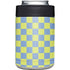 Neon Checkered Yeti Colster Can Insulator Skin
