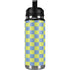 Neon Checkered YETI Rambler 26oz Bottle Skin