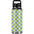 Neon Checkered YETI Rambler 36oz Bottle Skin