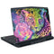 Neon Rainbow Cheetah with Rose by Sheena Pike Dell Alienware Skin