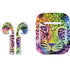 Neon Rainbow Cheetah with Rose by Sheena Pike Apple AirPods 2 Skin