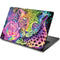 Neon Rainbow Cheetah with Rose by Sheena Pike Dell Chromebook Skin