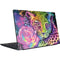 Neon Rainbow Cheetah with Rose by Sheena Pike Dell Vostro Skin