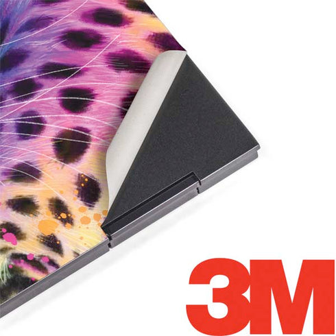 Neon Rainbow Cheetah with Rose by Sheena Pike HP Envy Skin