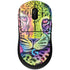 Neon Rainbow Cheetah with Rose by Sheena Pike G Pro Wireless Gaming Mouse Skin