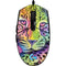 Neon Rainbow Cheetah with Rose by Sheena Pike G203 Prodigy RGB Wired Gaming Mouse Skin