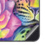 Neon Rainbow Cheetah with Rose by Sheena Pike Galaxy A14 5G Skin