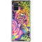 Neon Rainbow Cheetah with Rose by Sheena Pike Galaxy A51 5G Clear Case