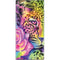 Neon Rainbow Cheetah with Rose by Sheena Pike Galaxy Note 10 Plus Skin