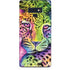 Neon Rainbow Cheetah with Rose by Sheena Pike Galaxy Note 9 Skin