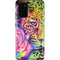 Neon Rainbow Cheetah with Rose by Sheena Pike Galaxy Note20 5G Pro Case