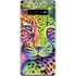 Neon Rainbow Cheetah with Rose by Sheena Pike Galaxy S10 Plus Skin