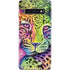 Neon Rainbow Cheetah with Rose by Sheena Pike Galaxy S10 Skin