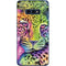 Neon Rainbow Cheetah with Rose by Sheena Pike Galaxy S10e Skin