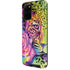 Neon Rainbow Cheetah with Rose by Sheena Pike Galaxy S20 Plus Pro Case
